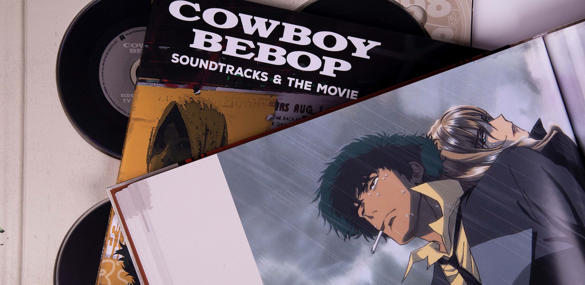 Cowboy Bebop 20th Anniversary Ultimate Edition with soundtracks on CD and illustrated book
