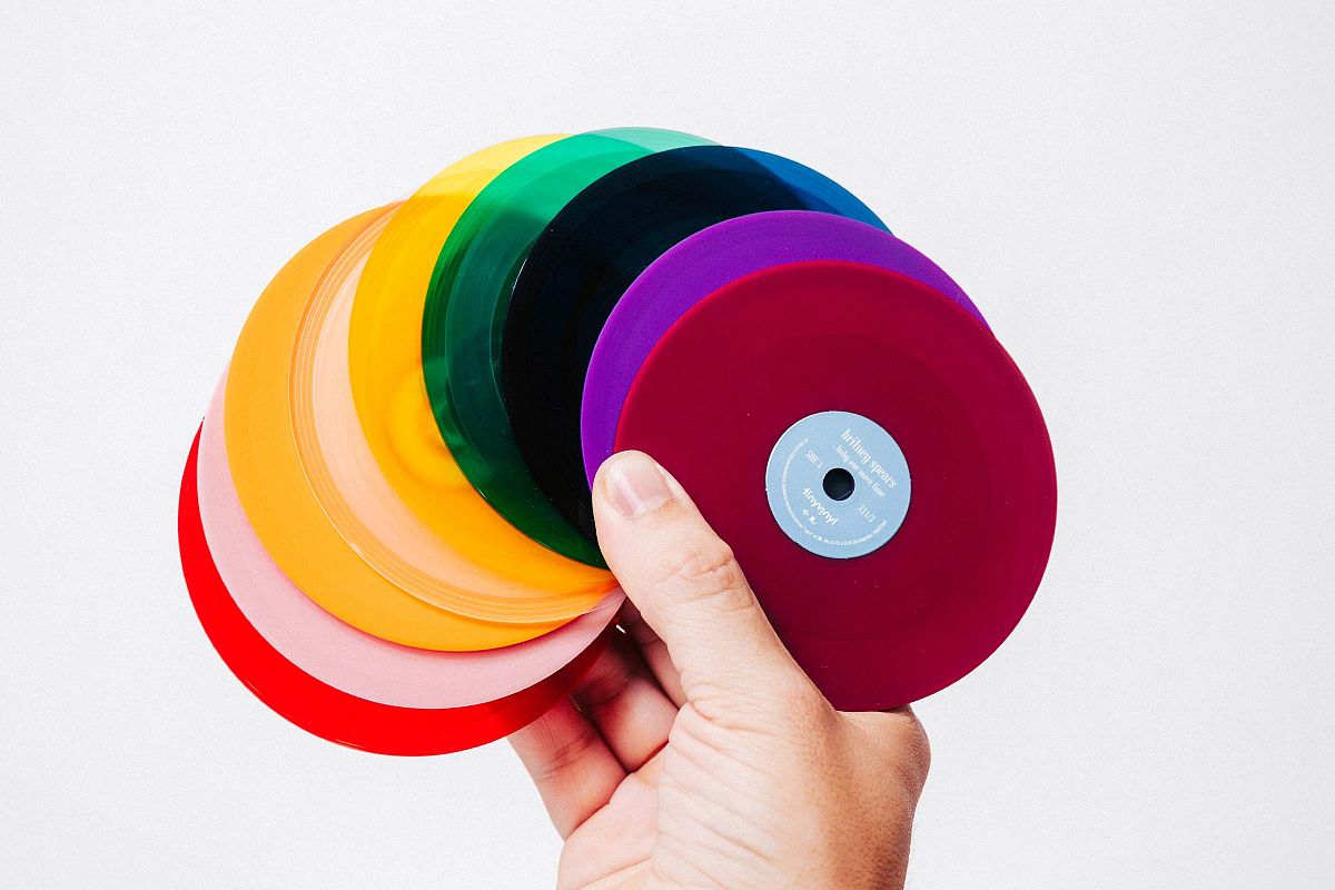Tiny Vinyl is available in dozens of colours