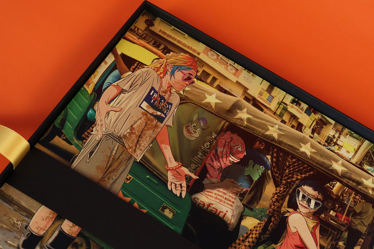 Artprint from the Gorillaz' The Mountain release